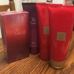 🎀Avon Bundle Shower Gel, Body Lotion and Perfume